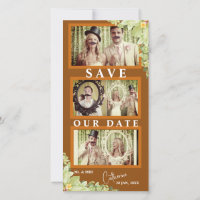 Faire part de date de mariage avec moustache de co
