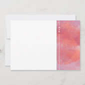 Save The Date Faire part de date moderne avec monogramme (Dos)