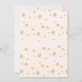 Save The Date Faire part de mariage Rustique en Forêt (Dos)