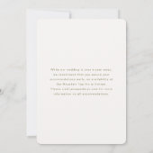 Save The Date Faire part floral de lavande à delphinium (Dos)