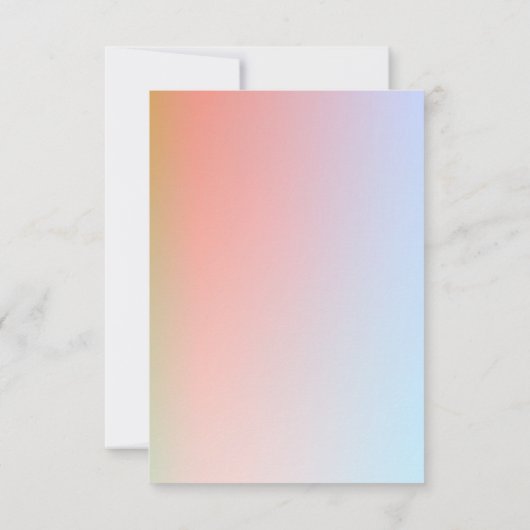 Save The Date Faux Gold Foil Confetti Mariage élégant (Dos)