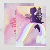 Save The Date fée enregistre la date (Devant / Derrière)