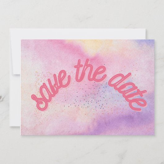 Save The Date fée sauvegarde la date (Dos)