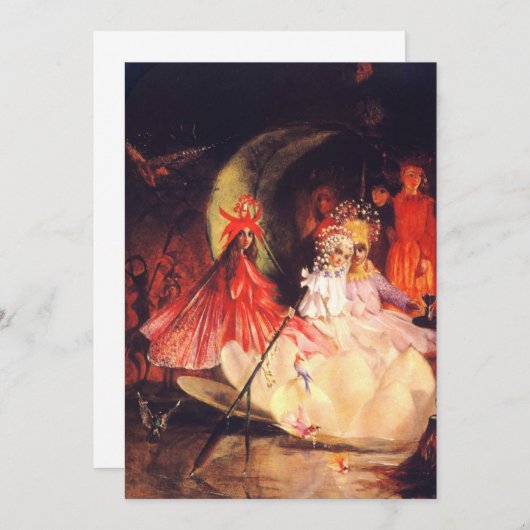 Save The Date Fées d'été (Devant / Derrière)