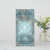 Save The Date Fenêtre de la cathédrale de Noël (Debout devant)