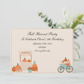 Save The Date fête d'automne (Debout devant)