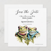 Save The Date Fête de jardin décontractée pour les 10 ans de mar (Devant / Derrière)