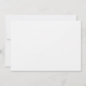 Save The Date Fête de mariage Argent Golden White Roses Fleurs (Dos)