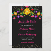 Save The Date Fête Florale Mexicaine  (Devant)
