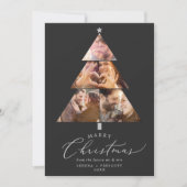 Save The Date Fêtes de Noël de charbon de charbon (Devant)