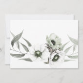Save The Date Feuillage d'anémone Dusty Sage pour toujours dans  (Dos)
