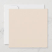 Save The Date Feuilles de chute molle (Dos)