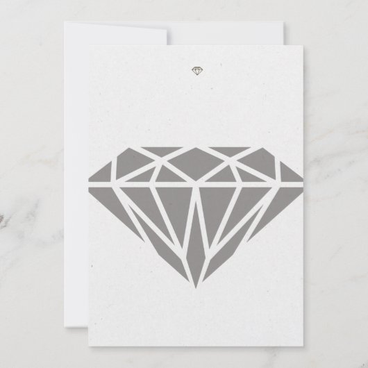 Save The Date Fiançailles Mariage (Dos)