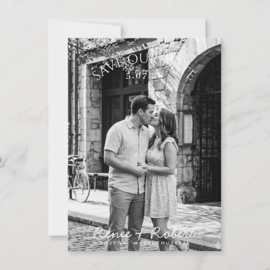 Save The Date Fiancé(e)s (Devant)