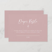 Save The Date Fiche de jeu de Baby shower de caleçon F201 (Devant / Derrière)