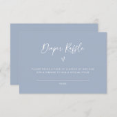 Save The Date Fiche de jeu de Baby shower de caleçon F201 (Devant / Derrière)