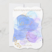 Save The Date Fichier de conception de carton d'invitation de ma (Dos)