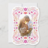Save The Date Fiesta rose Quinceañera Mariage Enregistrer la dat (Dos)
