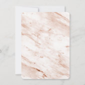 Save The Date Finalement Gold Script Terracotta Arched Photo enc (Dos)