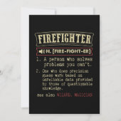 Save The Date Firefighter (Devant)