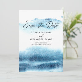 Save The Date Flat Kaart voor een Boho Chic bruilo