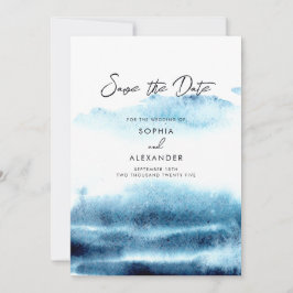 Save The Date Flat Kaart voor een Boho Chic bruilo