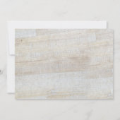 Save The Date Flèches rustiques Coeur rouge (Dos)