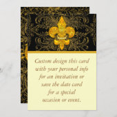 Save The Date Fleur de Guardian (Devant / Derrière)