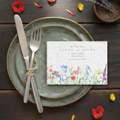 Save The Date Fleur sauvage Boho Wedding Enregistrer La Date