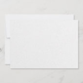 Save The Date Fleur sauvage de printemps (Dos)