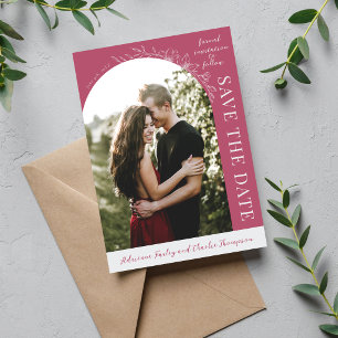 Save The Date Fleur Simple 1 Mûre Sauvegarder La Date