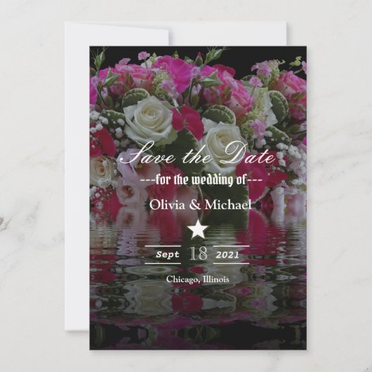 Save The Date Fleurs (Devant)