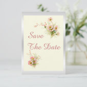 Save The Date Fleurs Chic de Printemps 90e Anniversaire (Debout devant)