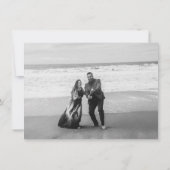 Save The Date Fleurs de Bleu Deux photo (Dos)