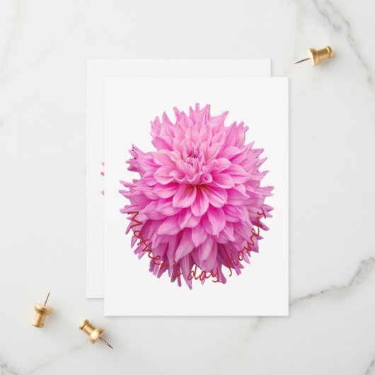 Save The Date Fleurs de la Fête des Mères (Devant/Arrière en situation)