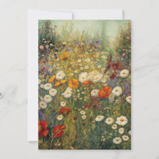 Save The Date Fleurs en fleurs (Devant)
