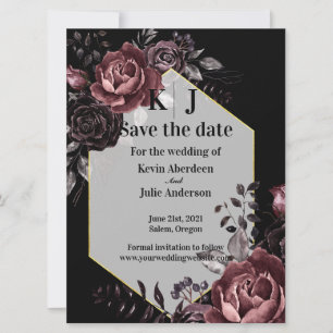 Save The Date Fleurs Enchanteresses