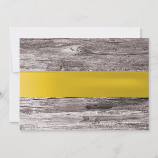 Save The Date Fleurs Frangipani Classy Bois Enregistrer la date (Dos)