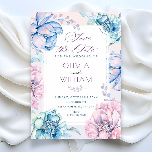 Save The Date Floraison