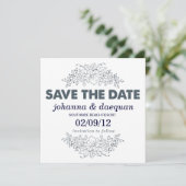 Save The Date floral (Debout devant)