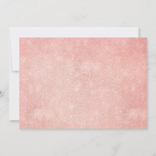 Save The Date Floral bleu bleu bleu rose bleu marine (Dos)