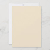 Save The Date Floral Vert or Mariage Art Nouveau (Dos)