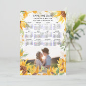 Save The Date Flore rustique verdure Simple Photo Enregistrer la (Debout devant)