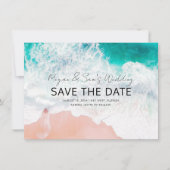 Save The Date Florida Beach Destination Mariage Enregistrer la d (Devant)