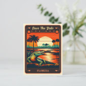 Save the date | Florida Invitation Briefkaart (Staand voorkant)