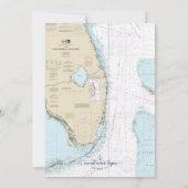 Save The Date Floride Ancre nautique | Mariage de destination (Dos)