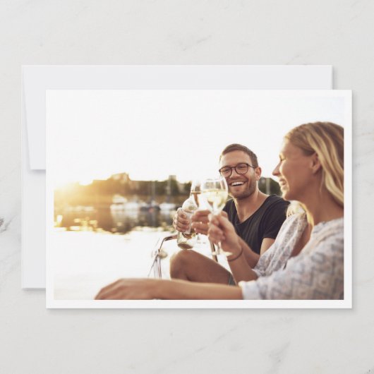 Save The Date Floride Beach Destination Mariage Photo (Dos)