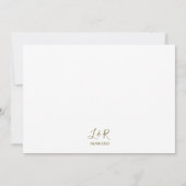 Save The Date Fond de fleur de rose blanche romantique rêveuse (Dos)