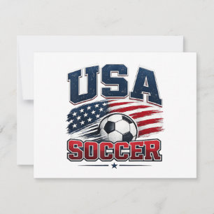 Save The Date Football 2026 États-Unis