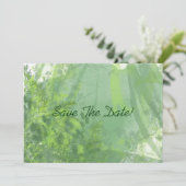 Save The Date Forêt d'aquarelle Enregistrer la date (Debout devant)